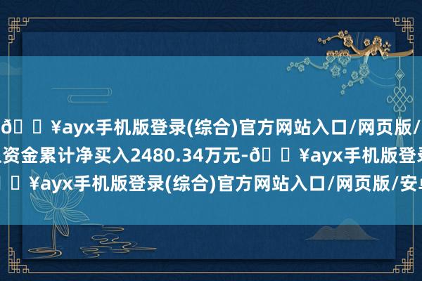 🔥ayx手机版登录(综合)官方网站入口/网页版/安卓/电脑版近5日北上资金累计净买入2480.34万元-🔥ayx手机版登录(综合)官方网站入口/网页版/安卓/电脑版