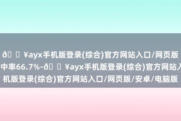 🔥ayx手机版登录(综合)官方网站入口/网页版/安卓/电脑版三分射中率66.7%-🔥ayx手机版登录(综合)官方网站入口/网页版/安卓/电脑版